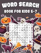 Word Search for Kids 5-7: 200 Fun Word Search Puzzles for Kids with Solutions - Large Print - Halloween Edition (en Inglés)