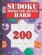 Sudoku books for adults hard: 200 Sudokus from hard with solutions for adults Gifts Sudoku hard book Galaxy Sky Lover adults, kids (en Inglés)