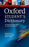 Oxford Student's Dictionary Paperback (en Inglés)