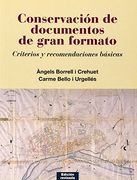 Conservación de Documentos de Gran Formato: Criterios y Recomendaciones Básicas (Varia)
