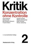 Konzentration Ohne Kontrolle (en Alemán)
