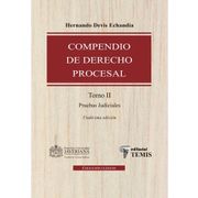 Compendio De Derecho Procesal Tomo Ii Pruebas Judiciales