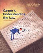 Carper's Understanding the Law (en Inglés)