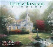 Thomas Kinkade Studios(r) 2027 Deluxe Wall Calendar with Scripture (en Inglés)