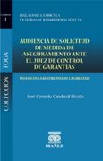 Audiencia de Solicitud de Medida de Aseguramiento Ante el Juez de Control de Garantias