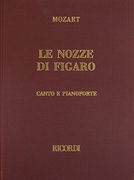 Le Nozze di Figaro Vocal Score Cloth Italian Marriage of Figaro (en Inglés)
