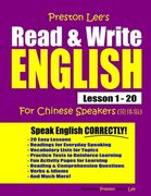 Preston Lee's Read & Write English Lesson 1 - 20 For Chinese Speakers (en Inglés)