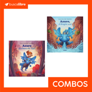 Pack Azuro el dragón azul + Azuro en busca de tipi