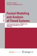 Formal Modeling and Analysis of Timed Systems. 16th International Conference, FORMATS 2018, Beijing, China, September 4-6, 2018, Proceedings