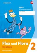 Flex und Flora 2. Heft Lesen (Schulausgangsschrift) Verbrauchsmaterial (en Alemán)