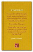 I Remember (Nhe Classic Collection) (en Inglés)