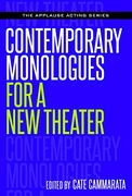 Contemporary Monologues for a new Theater (Applause Acting Series) (en Inglés)
