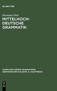 Mittelhochdeutsche Grammatik (Sammlung Kurzer Grammatiken Germanischer Dialekte) (en Alemán)
