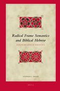 Radical Frame Semantics and Biblical Hebrew: Exploring Lexical Semantics (en Inglés)