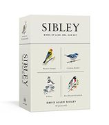 Sibley Birds of Land, Sea, and Sky: 50 Postcards (en Inglés)
