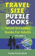 Travel Size Puzzle Books: Word Scramble Books for Adults - Volume 2 (en Inglés)