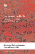 Britain and the Revolutions in Eastern Europe, 1989: Documents on British Policy Overseas, Series III, Volume XII