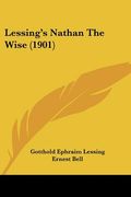 lessing's nathan the wise (1901)