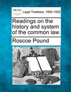 readings on the history and system of the common law. (en Inglés)