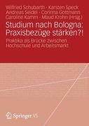 Studium Nach Bologna: Praxisbezã¼Ge Stã¤Rken? (Springer Verlag Gmbh) (en Alemán)