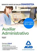 Auxiliar Administrativo de Osakidetza-Servicio Vasco de Salud. Test