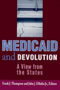 Medicaid and Devolution: A View From the States (en Inglés)