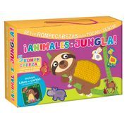 Set de rompecabezas para tocar y sentir. Animales de la Jungla.