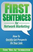 First Sentences For Network Marketing (en Inglés)