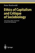 ethics of capitalism and critique of sociobiology