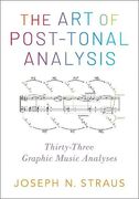 The art of Post-Tonal Analysis: Thirty-Three Graphic Music Analyses (en Inglés)