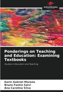 Ponderings on Teaching and Education: Examining Textbooks: Studies in Education and Teaching