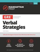 Gre Verbal Strategies: Effective Strategies & Practice From 99Th Percentile Instructors (Manhattan Prep gre Strategy Guides) (en Inglés)