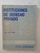Instituciones de derecho privado (in Spanish)