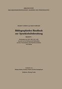 Bibliographisches Handbuch Zur Sprachinhaltsforschung: Beiheft 1 (en Alemán)