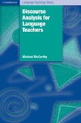 Discourse Analysis for Language Teachers Paperback (Cambridge Language Teaching Library) (en Inglés)