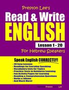 Preston Lee's Read & Write English Lesson 1 - 20 For Hebrew Speakers
