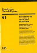 Encuestas de Seguridad Ciudadana