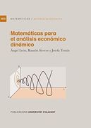 Matemáticas Para el Análisis Económico Dinámico