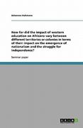 how far did the impact of western education on africans vary between different territories or colonies in terms of their impact on the emergence of na
