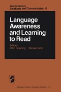 Language Awareness and Learning to Read (en Inglés)