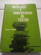 Antología Y Comentarios De Textos
