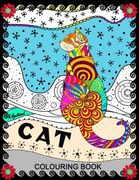Mystical Cat Colouring book: Coloring Pages for Adults Great Cat and Kitten Design