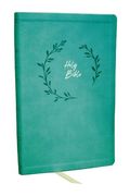 Kjv Holy Bible, Value Ultra Thinline, Teal Leathersoft, red Letter, Comfort Print by Thomas Nelson [Imitation Leather ]