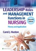 Leadership Roles and Management Functions in Nursing: Theory and Application (en Inglés)