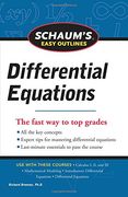 Schaum'S Easy Outline of Differential Equations, Revised Edition (Schaum'S Easy Outlines) (en Inglés)