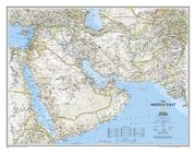 Middle East, Tubed: Wall Maps Countries & Regions: NG.P620079 (National Geographic Reference Map) (en Inglés)