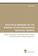 functional methods for the solution of one-dimensional quantum systems (en Inglés)