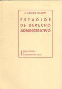 I.estudios derecho administrativo parte general y admón. local