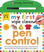 My First Wipe Clean pen Control (en Inglés)