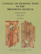 Catalog of Demotic Texts in the Brooklyn Museum (en Inglés)